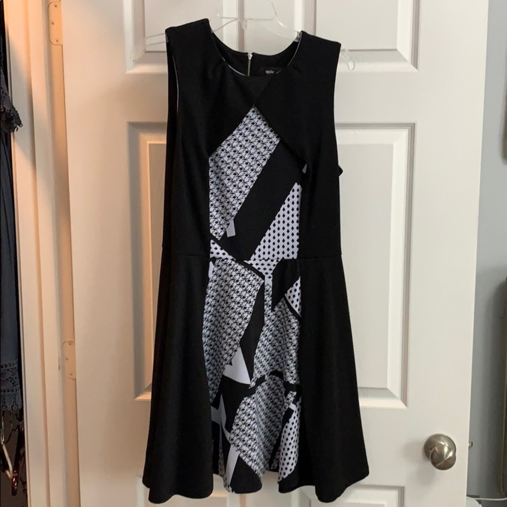 Black and White dress size large